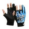 Guantes de pesca Dew de tres dedos Road Yafei anti-pesca marítima fuga dedo guantes de pesca ciclismo al aire libre suministros de pesca al por mayor