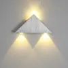 Lámpara de pared LED moderna, simple, para interiores, pequeña, lámpara de noche creativa personalizada para hotel, lámpara decorativa para dormitorio, sala de estar, aplique de pared