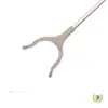 Pinza Plegable de Acero Inoxidable para Recoger Basura Transfronteriza, Herramienta de Recogida para el Hogar, Pinza de Saneamiento para Uso Sanitario
