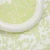 Cuentas Sueltas de Resina con Purpurina Fina Estilo Crema Ojo de Gato Imitación para Pulsera, Collar, Accesorios de Joyería Hechos a Mano DIY