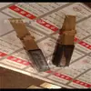 Calibrador de espesores de acero inoxidable para ferrocarril 0.02-1.0mm Calibrador de luz de brecha de riel en forma de cuña Calibrador de brecha de acero inoxidable resistente al desgaste de 17 piezas