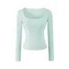 Camiseta de Manga Corta con Cuello Amplio de Tencel Estilo Chica Hot Deseo Puro para Mujer con Dobladillo Fruncido, Ceñida a la Cintura, Adelgazante y Versátil Top Casual