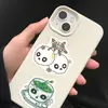 60 Piezas Pegatinas de Calavera Groovy de Halloween Dibujos Animados Graffiti DIY Teléfono Móvil Guitarra Cuaderno Pegatinas Decorativas