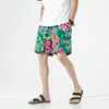 Shorts Masculino Estilo Chinês 2026 Verão Solto Casual Calças de Cinco Pontos Tamanho Grande Shorts de Praia Masculino
