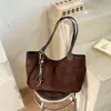 Bolso de mano retro de lunares estilo coreano, nueva colección principios de otoño 2026, moderno y único, bolso de hombro de gran capacidad
