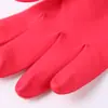 Luvas domésticas cortadas multicoloridas de borracha de látex espessa atacado de pontos lavagem de louça limpeza proteção do trabalho e outros multiuso