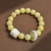 Pulsera Gradiente de Raíz de Bodhi Duobao de Hainan Natural, Pulsera Suave para Torcer el Dedo, Tallado Seis Palabras Verdaderas, Accesorios para Hombre y Mujer