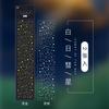 Goka plateado dorado láser impermeable Sticker Estrella persiguiendo tarjeta pequeña cuenta de mano álbum de fotos para teléfono móvil decoración fotográfica diy