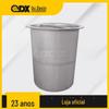 Elemento filtrante de malha tecida de aço inoxidável material de aço inoxidável 304 elemento filtrante de cesto de aço inoxidável elemento filtrante de cesto