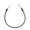 Hebilla de montañismo al aire libre, cuerda elástica de 8 mm de grosor, cuerda elástica para atar equipaje con gancho para cuerda de tienda de campaña, tendedero de camping