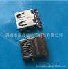 Puerto plano de disipador USB directo de fábrica, conector USB hembra A sin costuras de 90 grados, base de placa de disipador USB 2.0 en stock