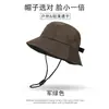 Chapéu de Pescador Novo Estilo de Rua Retrô para Primavera e Verão para Homens e Mulheres Chapéu Hip-Hop com Cordão Proteção Solar e Impermeável Chapéu de Pescador para Exterior