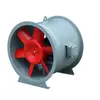 Ventilador de Exaustão de Fumaça Htf Industrial Baixo Ruído Fluxo Axial Ventilador de Exaustão de Fumaça de Incêndio Resistente a Altas Temperaturas à Prova de Explosão Ventilador de Exaustão de Fumaça de Dupla Velocidade