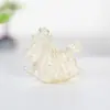 "Enfeite de Mesa Cavalo de Cristal Natural Preenchido com Resina" É um Amuleto da Sorte para Sua Casa