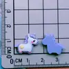 Mini sobre de nube de color de dibujos animados, horquilla para el pelo de pony con helado de nube, material para manualidades, accesorios de resina