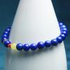 Diseño de pulsera de oro de lapislázuli natural pulsera vintage pulsera pareja novias estilo étnico joyería de cristal pulsera gente