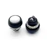 Interruptor de botón PBS-33B 12mm pequeño impermeable auto-retorno redondo interruptor de alimentación sin bloqueo auto-bloqueo