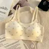 Novo estilo, sutiã sem fio para meninas jovens, qualidade A, altamente elástico, proporciona um ajuste confortável e seguro, com um design de bojo fixo de peça única que evita deslocamento, perfeito para adolescentes