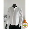 Otoño 2025 Estilo Americano Cómodo Moderno Calle Principal Pesado Patchwork Gama Alta Sudadera con Cuello Redondo Manga Larga Camiseta Tendencia para Hombre y Mujer