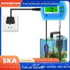 PH-9853 analisador de qualidade da água PH / EC caneta de teste de qualidade da água multiparâmetro detector de condutividade do purificador de água medidor de PH