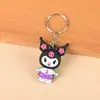 Llavero de Goma Suave de Dibujos Animados de PVC Mascota Personalizada Muñeca de Anime Silicona Colgante para Llavero de Coche DIY