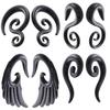 Acrílico caracol brinco apontou chifre vertebral orelha expansão jóias europeu e americano hip hop pop Ebay AliExpress vendas