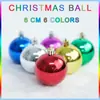 Adornos para Árbol de Navidad Transfronterizos Bolas de Navidad 3/4/5/6/7/8cm 24Pz Decoraciones para Árbol de Navidad Bolas Brillantes
