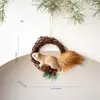 Decoração de Novo Produto Transfronteiriça Decoração de Natal Pingente de Esquilo Artificial Árvore de Natal Decoração Criativa Esquilo Coreano