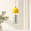 Chaveiro Sino de Acrílico Estilo Chinês com Palavras Inspiradoras, uma Ótima Decoração para Mochilas de Jovens e Placas de Porta