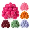 Balões de Aniversário Amazon 10 polegadas Conjunto de Balões de Cor Sólida Balões para Decoração de Feriado Balões Metálicos Foscos Maca