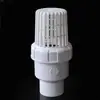 Válvula de Pé de PVC Válvula de Fundo Válvula de Retenção Plástico UPVC Tela de Filtro para Bomba de Água Cesto de Sucção Conexões para Tubos de Água