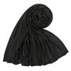 Nuevo Jersey Monocromático para Mujer Transfronterizo Bufanda Larga Bufanda Cálida de Otoño e Invierno Turbante Bs082