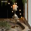 Nuevo Candelabro Navideño Ventana Adornos Dorados Hierro Decoraciones Navideñas Diseño Ambiente Bandeja para Velas Retro