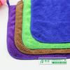 [Toalha de fleece de coral] dupla espessura 25*30 super absorvente super macia toalha de limpeza toalha de fleece de coral atacado