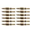 Cabeza de objetivo Calabaza Dorada con diámetro de ranura 8.0 mm hilo universal hilo de flecha flecha de objetivo profesional