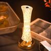 Lámpara de Mesa de Cristal Más Vendida Transfronteriza, Luz de Noche Ultralujosa para Dormitorio, Lámpara Creativa de Ambiente, Lámpara de Mesa de Cristal de Luna