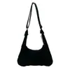 Bolso Cruzado de Hombro Único Casual de Lona y Mezclilla Estilo Retro Nuevo Moda Retro Gran Capacidad para Mujer
