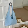 Nueva Bolsa Tejida de Red Hueca Estilo Ins Bolsa Tejida de Punto de Moda Verano Gran Capacidad Estilo Lazy Un Hombro Bolsa Tejida