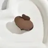 Clipe Médio de Cravo 4cm Clipe para Meio Rabo de Cavalo Clipe de Tubarão Clipe Superior Grampo de Cabelo com Textura Fosca Acessórios de Cabelo