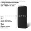 Aplicável a Fronteira para Europa Secadora de Roupas Hoover Candy 40006731 Filtro de Veludo para Roupas Secas de Tambor em Estoque