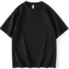 Nueva Camiseta de Ante Verano 2026 Camiseta de Manga Corta de Peso Pesado 220g Color Puro Manga Corta Unisex Ropa de Pareja