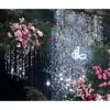 Espejo de Boda Lentejuelas Redondas Hilo de Lentejuelas Cuentas Hilo de Cuentas de Espejo Reflectantes Cortina de Cuentas Estrella Atmósfera Aérea Adorno Colgante de Techo para Boda