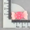 Accesorios Piezas de Resina DIY Accesorios para el Cabello Dulce Crema Pegamento Materiales Corbata de Moño Funda para Teléfono Pasador Zueco Parches
