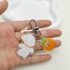 En stock Llavero acrílico con estrella del Primero de Mayo, colgante periférico de rábano de dibujos animados. Los fanáticos deberían ayudar a personalizar el colgante.