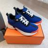 2025 Nuevo Color Estilo Pareja Tela Tecnológica Malla Red Suela Gruesa Alargador Zapatos Casuales Ligeros Transpirables Más Fáciles de Combinar Zapatos Deportivos
