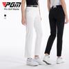 Calças de golfe PGM femininas primavera e verão calças retas calças esportivas para combinar tudo design característico erzai na cintura traseira