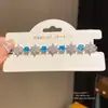 Pulsera de oro real de 18k chapado con flor de circón y cierre redondo, sensación de lujo ligero de alta gama, joyería de diseño nicho