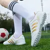 Novas Chuteiras de Futebol de Cadarço Transfronteiriças Juvenil Estudante Treino Chuteiras de Futebol Atacado Treino Adulto AG Travas Longas TF Gramado