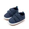 Primavera e Outono Novos Sapatos Da Criança Bebê Velcro Fundo De Borracha Macia Antiderrapante Sapatos Casuais BXC4189
