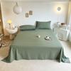 Sábana de Color Sólido Estilo Ins Pieza Única Dormitorio Estudiante Sábana Simple Engrosada Agradable al Tacto